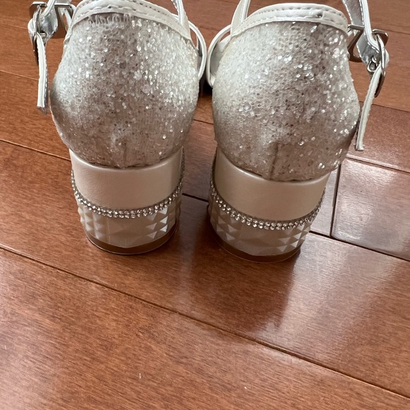 ☀️ Girls white sparkling shoes - Picture 4 of 15